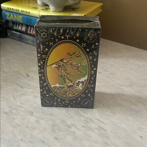 Tarot cards gold foil New in Box with factory seal NWT